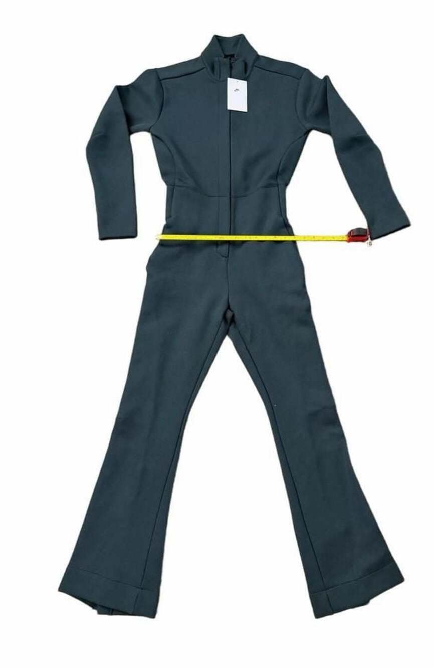 Nike Women's Tech Fleece Jumpsuit Seaweed Green Size XS